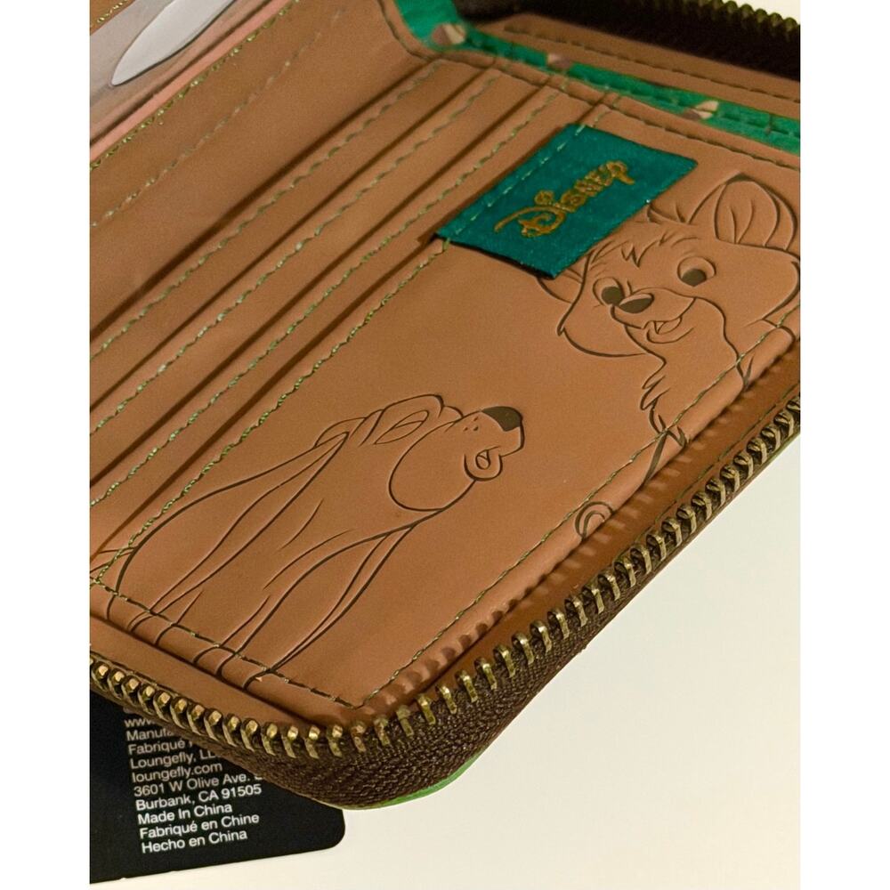 Loungefly Disney Fox & The Hound Water Fight Mini Backpack & Wallet Set - Picture 4 of 10